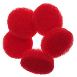 Max Maxb 5PCS 4'' Non-woven Nylon Power Scrub Pads Non-Scratch Scouring Pad