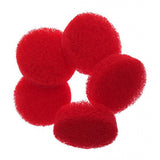 Max Maxb 5PCS 4'' Non-woven Nylon Power Scrub Pads Non-Scratch Scouring Pad