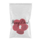Max Maxb 5PCS 4'' Non-woven Nylon Power Scrub Pads Non-Scratch Scouring Pad