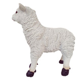 Max Maxb Resin Garden Farm Animal Sheep Statue Indoor Outdoor Decor Standing Left