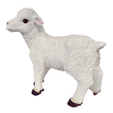 Max Maxb Resin Garden Farm Animal Sheep Statue Indoor Outdoor Decor Standing Right