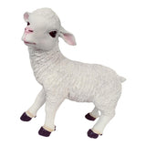 Max Maxb Resin Garden Farm Animal Sheep Statue Indoor Outdoor Decor Standing Right