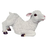 Max Maxb Resin Garden Farm Animal Sheep Statue Indoor Outdoor Decor Kneeling