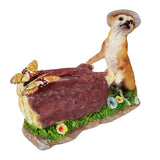 Max Maxb 3D Unique Mongoose Flower Pot Succulent Planter Pot Tabletop Ornaments B