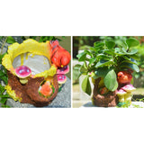 Max Maxb Red Bird Tree Head Bonsai Succulent Miniascape Holder Pot Plant Flower pot