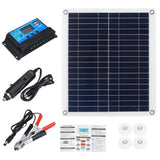 Maxbell 20w Solar Panel 10A 12V 24V Battery Charger Controller with Cable Fuse Clip