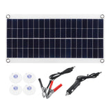 Maxbell 20w Solar Panel 10A 12V 24V Battery Charger Controller with Cable Fuse Clip