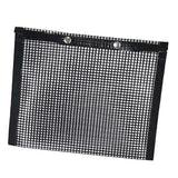 Max Maxb Heat Resistance BBQ Grill Mesh Bag Non-Stick BBQ Baking Bag Black 27 x 22cm
