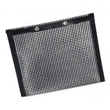 Max Maxb Heat Resistance BBQ Grill Mesh Bag Non-Stick BBQ Baking Bag Black 27 x 22cm