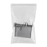 Max Maxb Heat Resistance BBQ Grill Mesh Bag Non-Stick BBQ Baking Bag Black 27 x 22cm