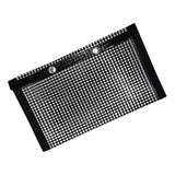 Max Maxb Heat Resistance BBQ Grill Mesh Bag Non-Stick BBQ Baking Bag Black 24 x 14cm