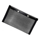 Max Maxb Heat Resistance BBQ Grill Mesh Bag Non-Stick BBQ Baking Bag Black 24 x 14cm