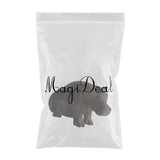 Max Maxb Animals Figures Toys Realistic Animals Figurines Ornaments F-Hippo