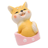 Maxbell Cartoon Shiba Inu micro landscape decoration small ornaments F
