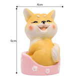 Maxbell Cartoon Shiba Inu micro landscape decoration small ornaments F