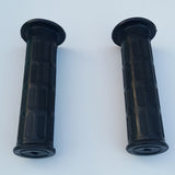 Maxbell Rubber Hand Grips Wheelbarrow Handle Grips Tricycle Handlebar Grips Black