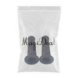 Maxbell Rubber Hand Grips Wheelbarrow Handle Grips Tricycle Handlebar Grips Black