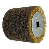 Maxbell Steel Wire Brush Wheel Polishing Deburring Wheel f/ Electric Striping 0.15mm