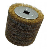 Maxbell Steel Wire Brush Wheel Polishing Deburring Wheel f/ Electric Striping 0.15mm