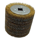 Maxbell Steel Wire Brush Wheel Polishing Deburring Wheel f/ Electric Striping 0.15mm