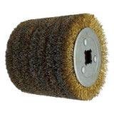 Maxbell Steel Wire Brush Wheel Polishing Deburring Wheel f/ Electric Striping 0.5mm