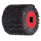 Maxbell 45# Wire Brush Wheel Crimped Carbon Steel Metal Burnishing Polishing Tool