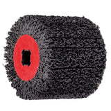 Maxbell 45# Wire Brush Wheel Crimped Carbon Steel Metal Burnishing Polishing Tool
