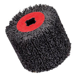 Maxbell 45# Wire Brush Wheel Crimped Carbon Steel Metal Burnishing Polishing Tool