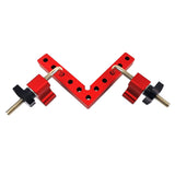 Maxbell Aluminium Alloy 90 Degree Positioning Squares Right Angle Clamp 120mm
