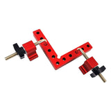 Maxbell Aluminium Alloy 90 Degree Positioning Squares Right Angle Clamp 120mm