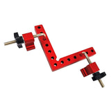 Maxbell Aluminium Alloy 90 Degree Positioning Squares Right Angle Clamp 140mm