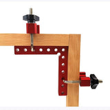 Maxbell Aluminium Alloy 90 Degree Positioning Squares Right Angle Clamp 140mm