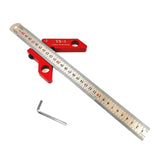 Maxbell Pro Woodworking Center Scribe Angle Gauge Wood Ruled Carpenter Ruler Gauge