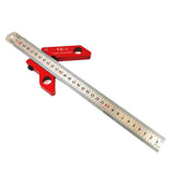 Maxbell Pro Woodworking Center Scribe Angle Gauge Wood Ruled Carpenter Ruler Gauge