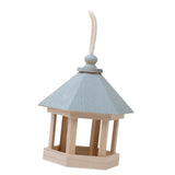 Maxbell Hanging Wooden Bird Feeder Garden Decoration  17x20cm