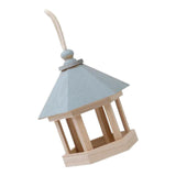 Maxbell Hanging Wooden Bird Feeder Garden Decoration  17x20cm