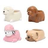 Maxbell Dog Shape Resin Succulent Pot Plant Box Fairy Garden Decoration DIY Labrador
