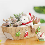 Maxbell Creative Plants Flower Pots Succulent Plants Pot with Sweet Hedgehog A