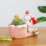 Maxbell Creative Plants Flower Pots Succulent Plants Pot with Sweet Hedgehog B