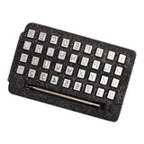 Maxbell 36pcs Leathercraft Metal Letter and Number Stamp Punch Set & Stamping Handle