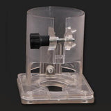 Maxbell Woodworking Trimmer Router Clear Plastic Base Protective Base Standard Type