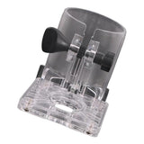Maxbell Woodworking Trimmer Router Clear Plastic Base Protective Base Thickened Type