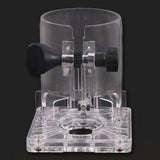 Maxbell Woodworking Trimmer Router Clear Plastic Base Protective Base Thickened Type