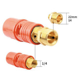 Maxbell 1/4'' High Pressure Spray Flat Nozzle Rotating Fan / Stream Hose Sprayer M18