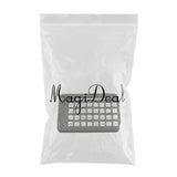 Maxbell 32pcs/Set Steel Leather Craft Saddle Stamps Flower Printing Carving Tools