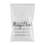 Maxbell 5Pcs/set U & V Shaped Stitching Groover Skiving Edge Leather Craft Tool Kit
