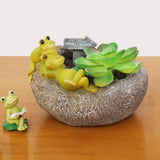 Maxbell Creative Flower Pot Resin Succulent Planter Mini Plant Pot Ornament 1