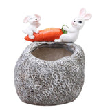 Maxbell Creative Flower Pot Resin Succulent Planter Mini Plant Pot Ornament 3