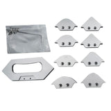 Maxbell 8 Corners Flexible Trimming Chamfering Tool Aluminum Alloy Tool Set