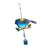 Maxbell Bird Shape Outdoor Wind Chimes Hanging Musical Wind Chime Blue Bell